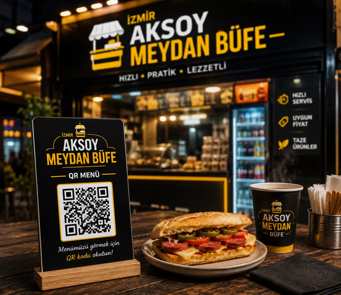 İzmir Aksoy Meydan Büfe