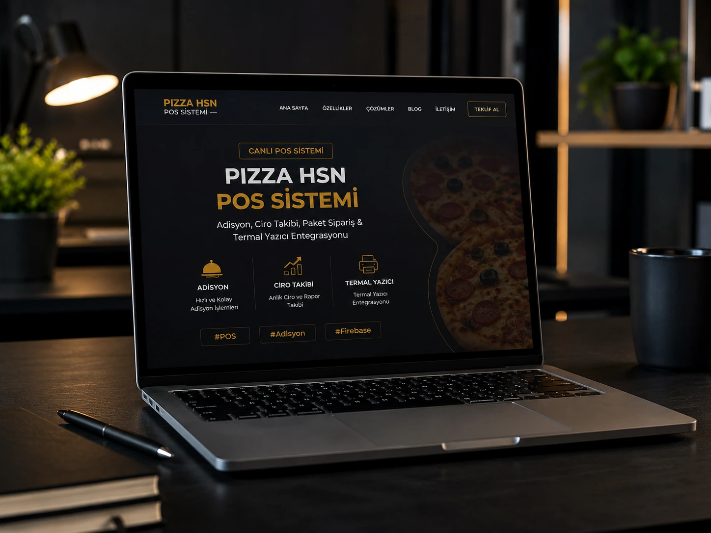 Pizza HSN POS Sistemi